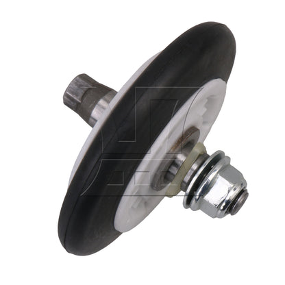 BQLZR Dryer Drum Roller & Shaft Replacement for 4581EL2002C AP5688895 PS8260240