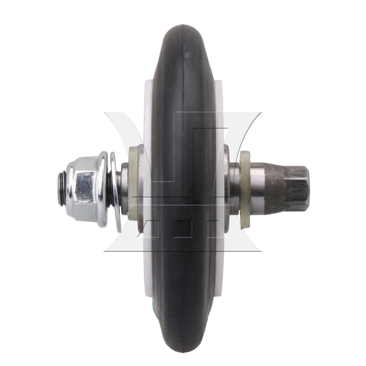 BQLZR Dryer Drum Roller & Shaft Replacement for 4581EL2002C AP5688895 PS8260240