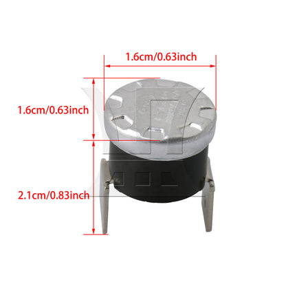 BQLZR Plastic Dishwasher Thermostat 661566 for 3370783 3371618 3371618 4171694