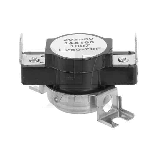 BQLZR Model Number 3204267 Metal Dryer Safety Thermostat Dryer Replacement Black