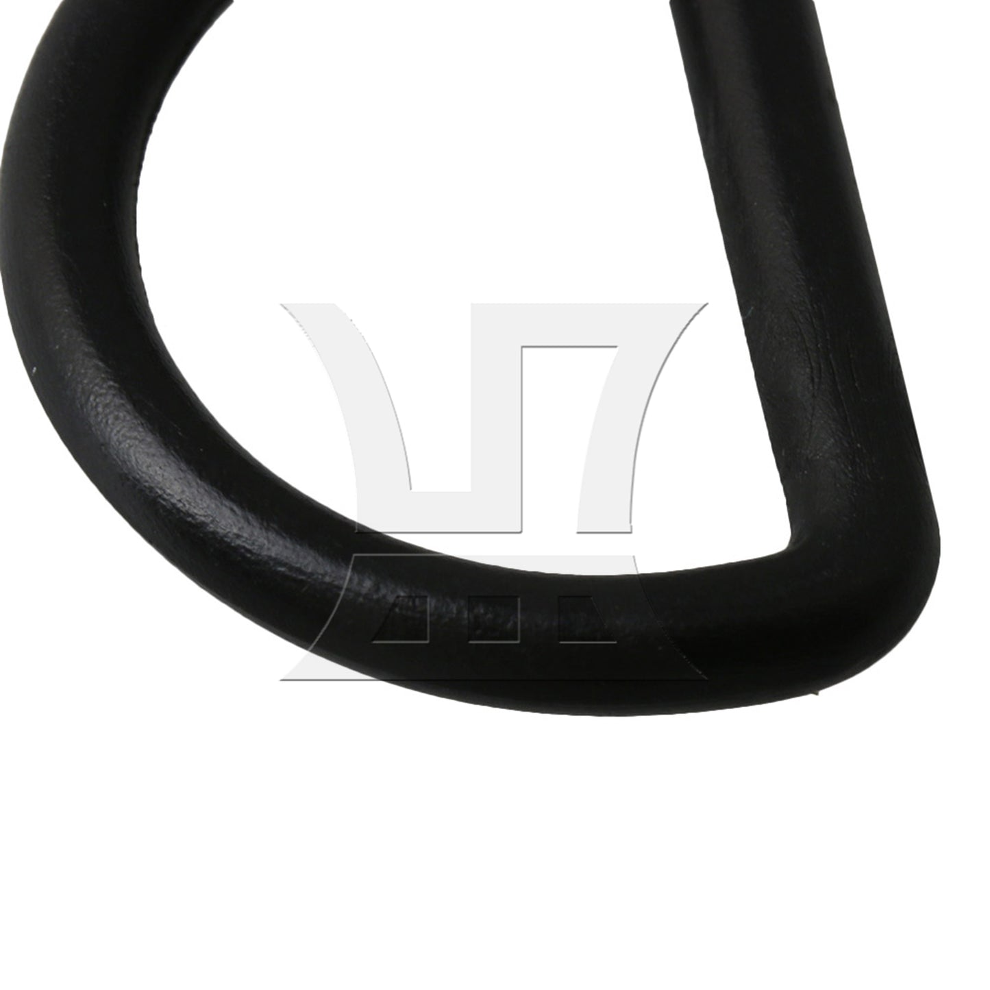BQLZR 20x D Ring Adjustable Black Plastic Buckle for Bag Webbing 25mm Inner Diameter