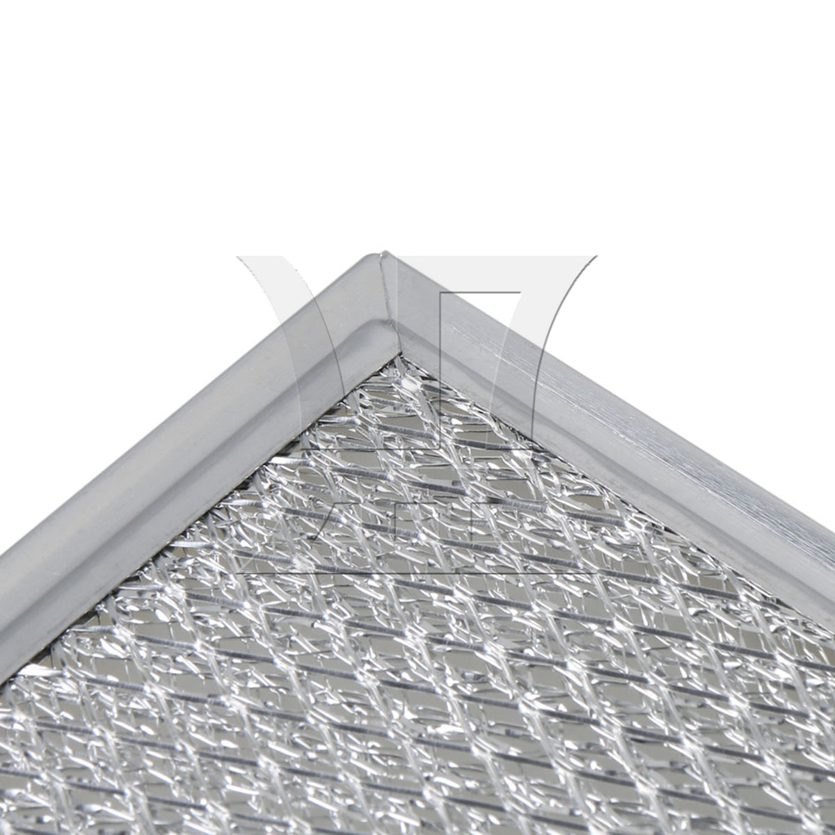 BQLZR 19.5x13x0.3cm Microwave grease Filter WB06X10309 Aluminum Mesh Replacement