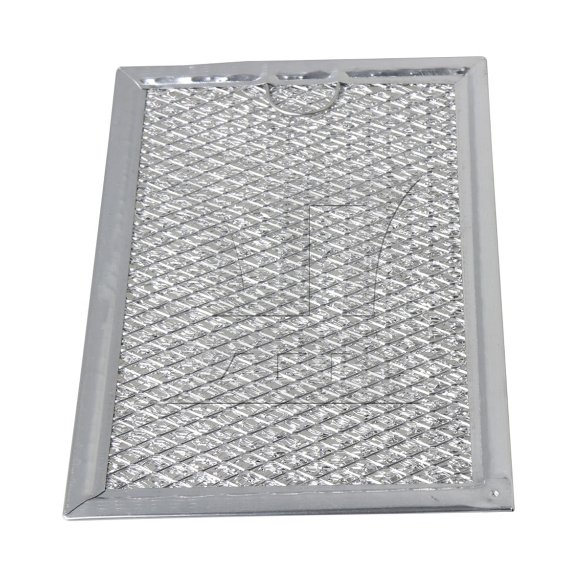 BQLZR 19.5x13x0.3cm Microwave grease Filter WB06X10309 Aluminum Mesh Replacement