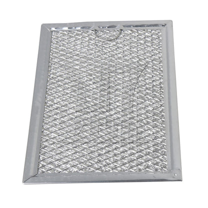 BQLZR 19.5x13x0.3cm Microwave grease Filter WB06X10309 Aluminum Mesh Replacement
