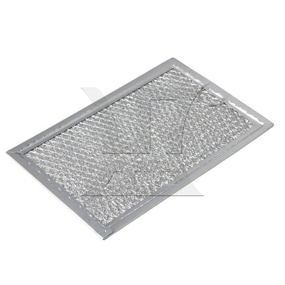 BQLZR 19.5x13x0.3cm Microwave grease Filter WB06X10309 Aluminum Mesh Replacement