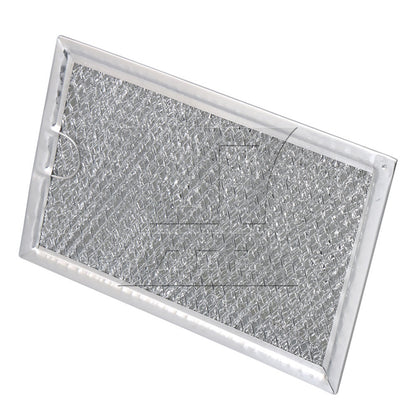 BQLZR 19.5x13x0.3cm Microwave grease Filter WB06X10309 Aluminum Mesh Replacement
