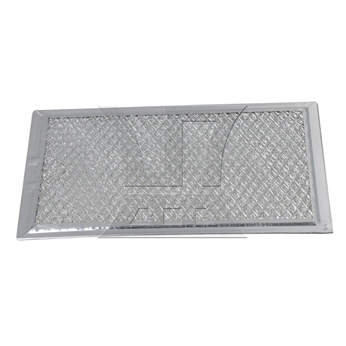 BQLZR 19.5x13x0.3cm Microwave grease Filter WB06X10309 Aluminum Mesh Replacement