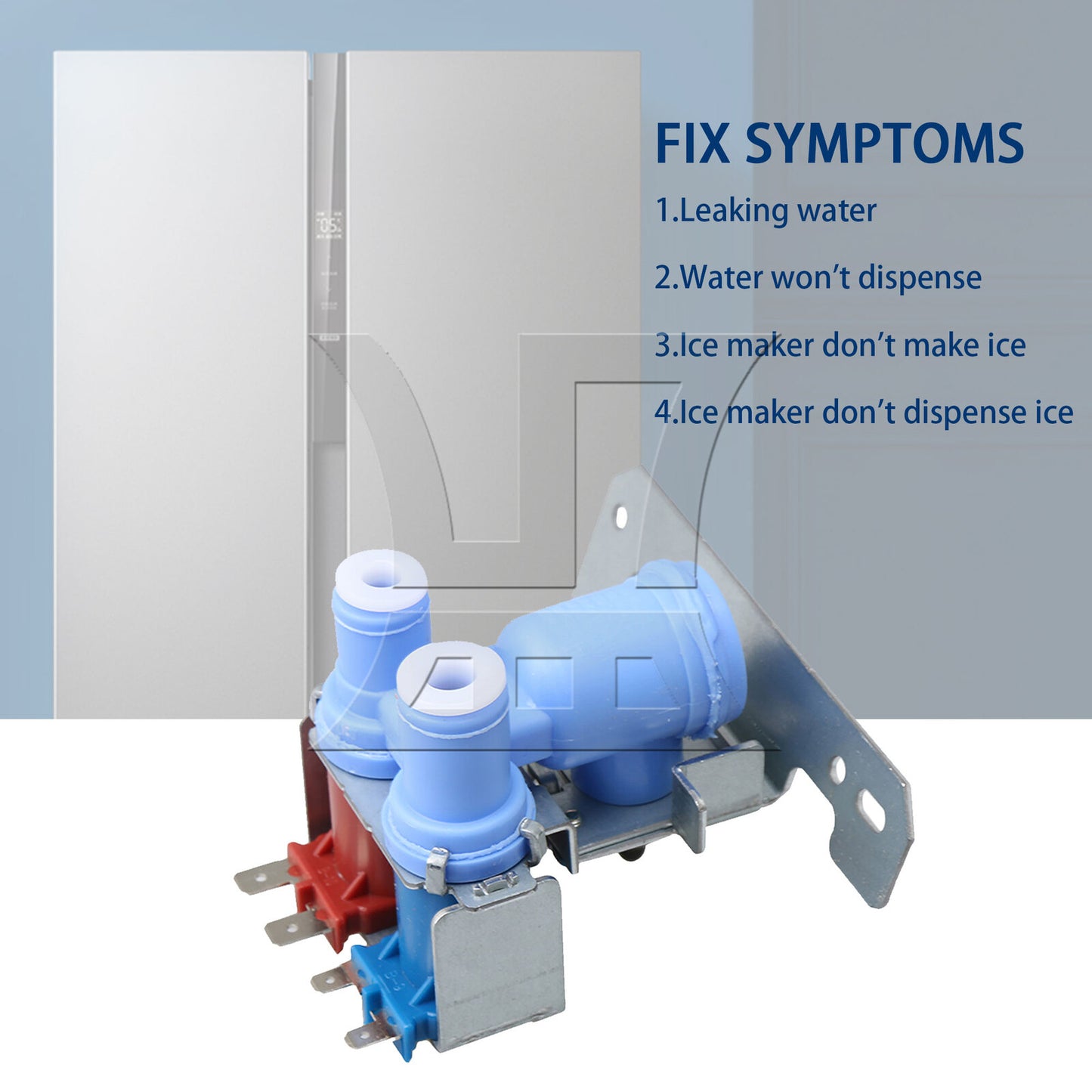 BQLZR Refrigerator Water Valve Replacement for PS901314 AH901314 1032629
