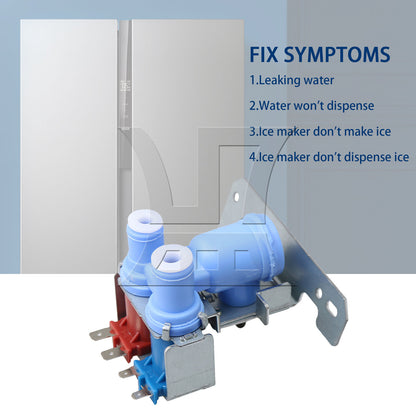 BQLZR Refrigerator Water Valve Replacement for PS901314 AH901314 1032629