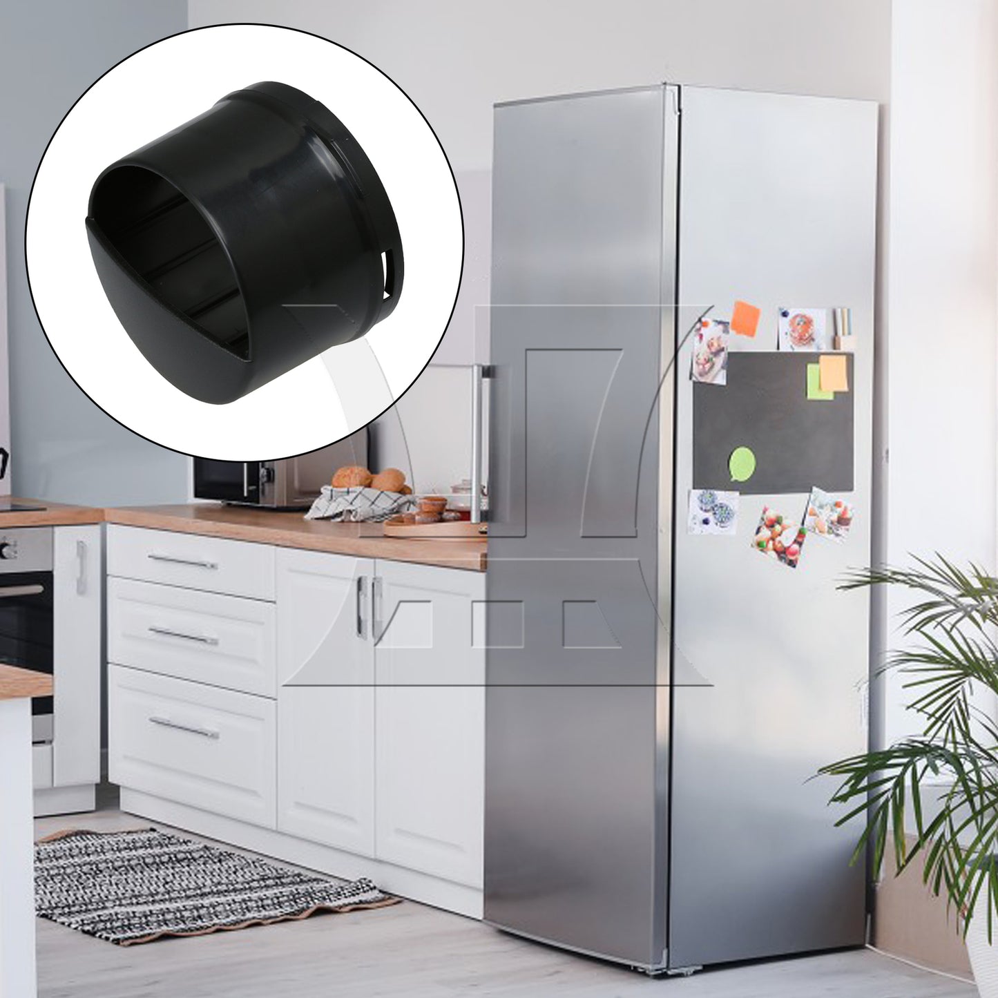 BQLZR Plastic Household Water Filter Cover for 2260502W Refrigerator