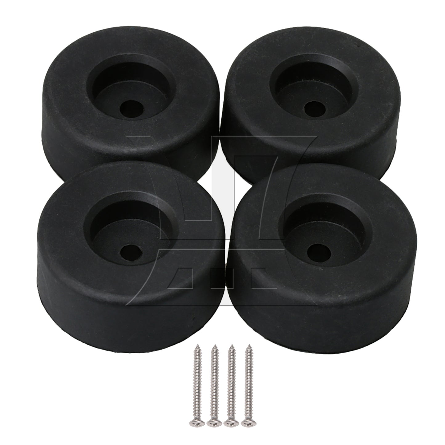 BQLZR Plastic Round Furniture Feet for Couch TV Cabinet Coffee Table Legs