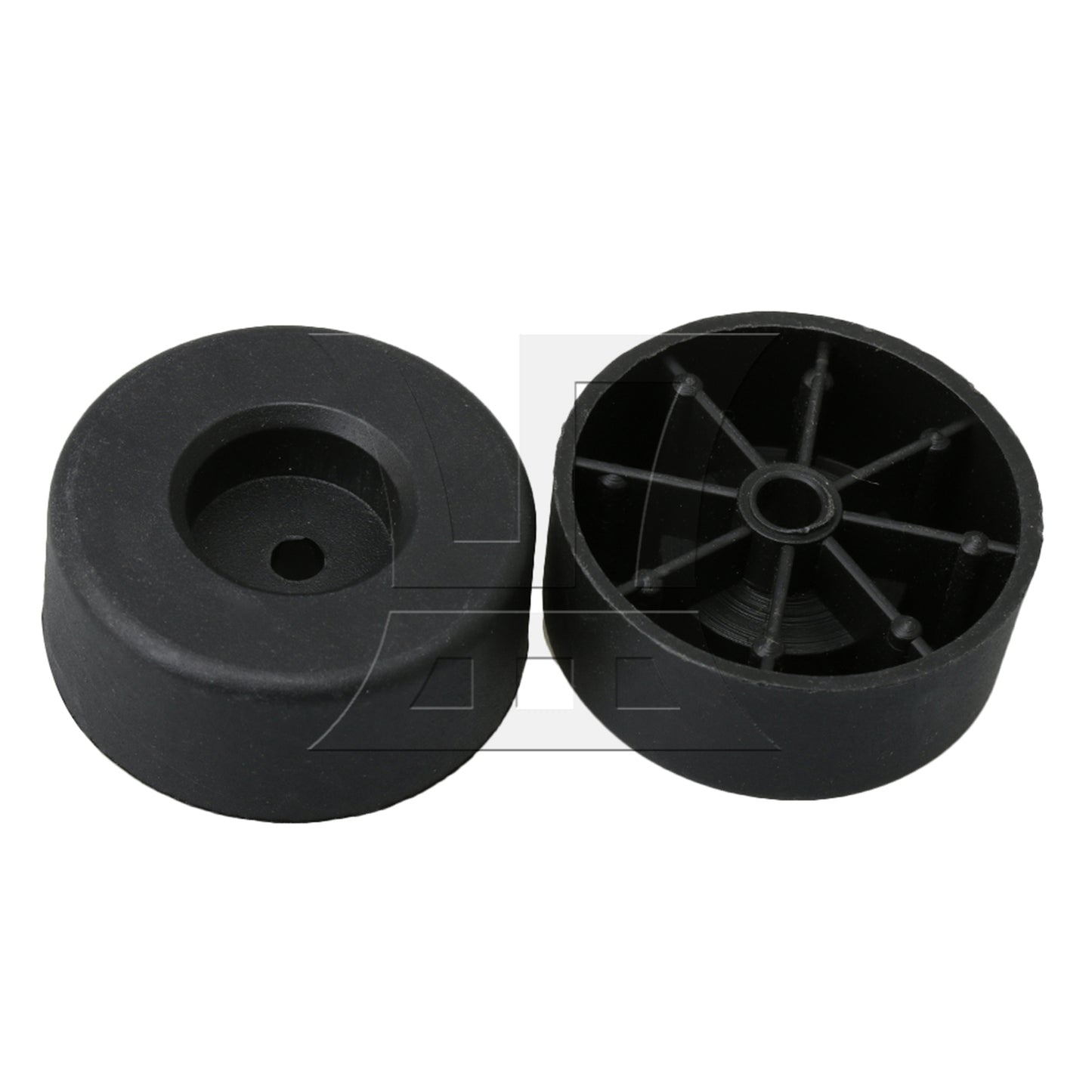 BQLZR Plastic Round Furniture Feet for Couch TV Cabinet Coffee Table Legs