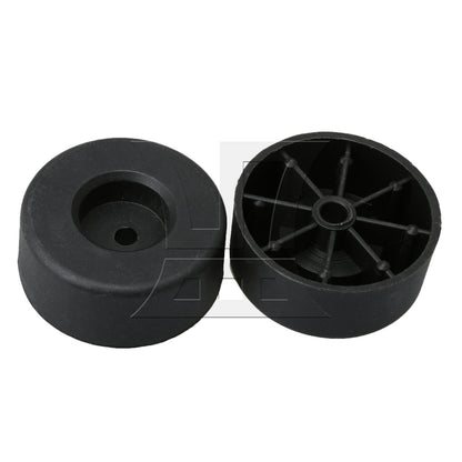 BQLZR Plastic Round Furniture Feet for Couch TV Cabinet Coffee Table Legs