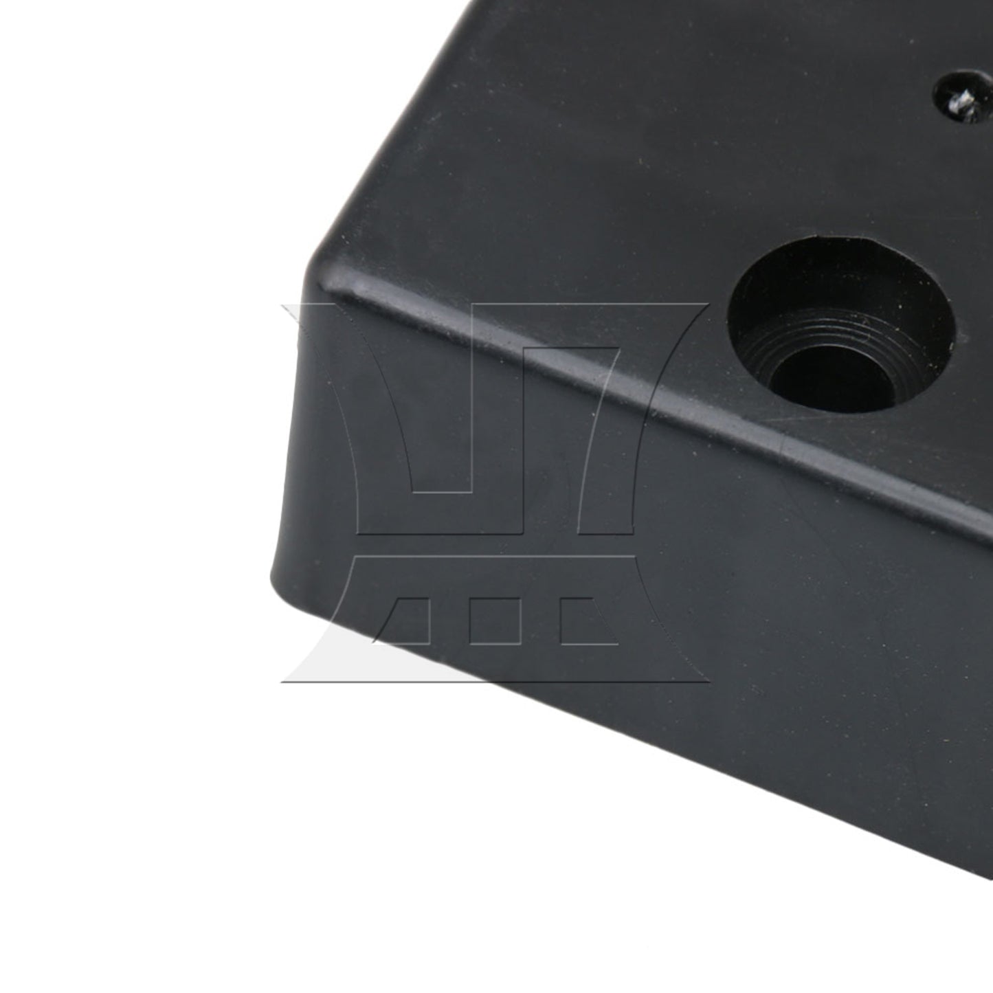 BQLZR  Plastic Black Furniture Feet for Home Desk Couch Cabinet TV Table Legs