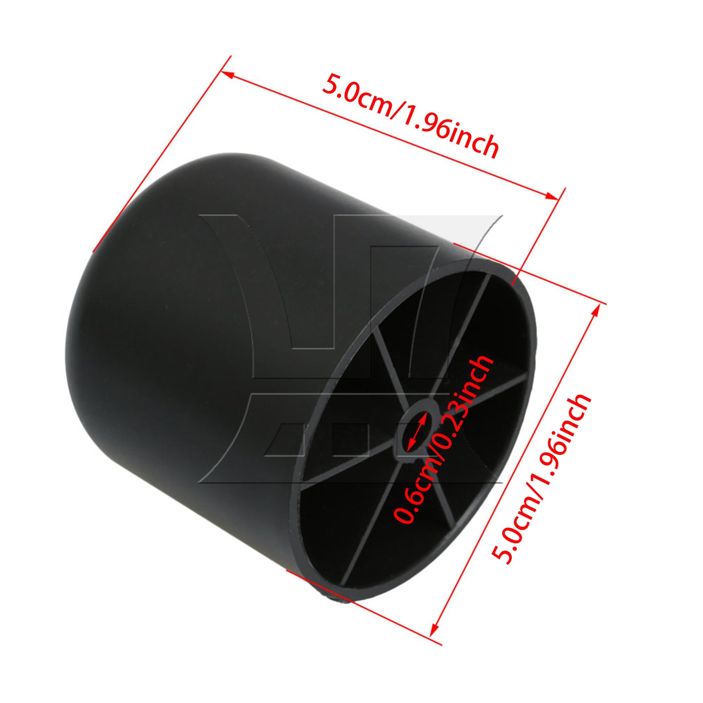 BQLZR  Plastic Chair Table Feet Legs Round Floor Pads for Sofa