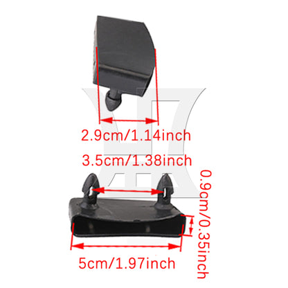 BQLZR Bed Slat Plastic End Caps Replacement for Bed Wooden Slats Holding