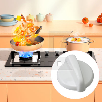 BQLZR WB03T10282 White  Burner Knob Replacement for AP4345833