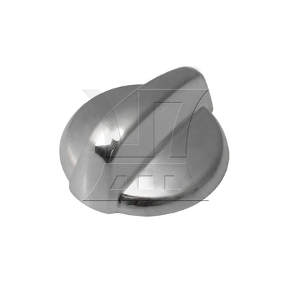 BQLZR Silver Plastic Burner Knob Replacement for EA2321076