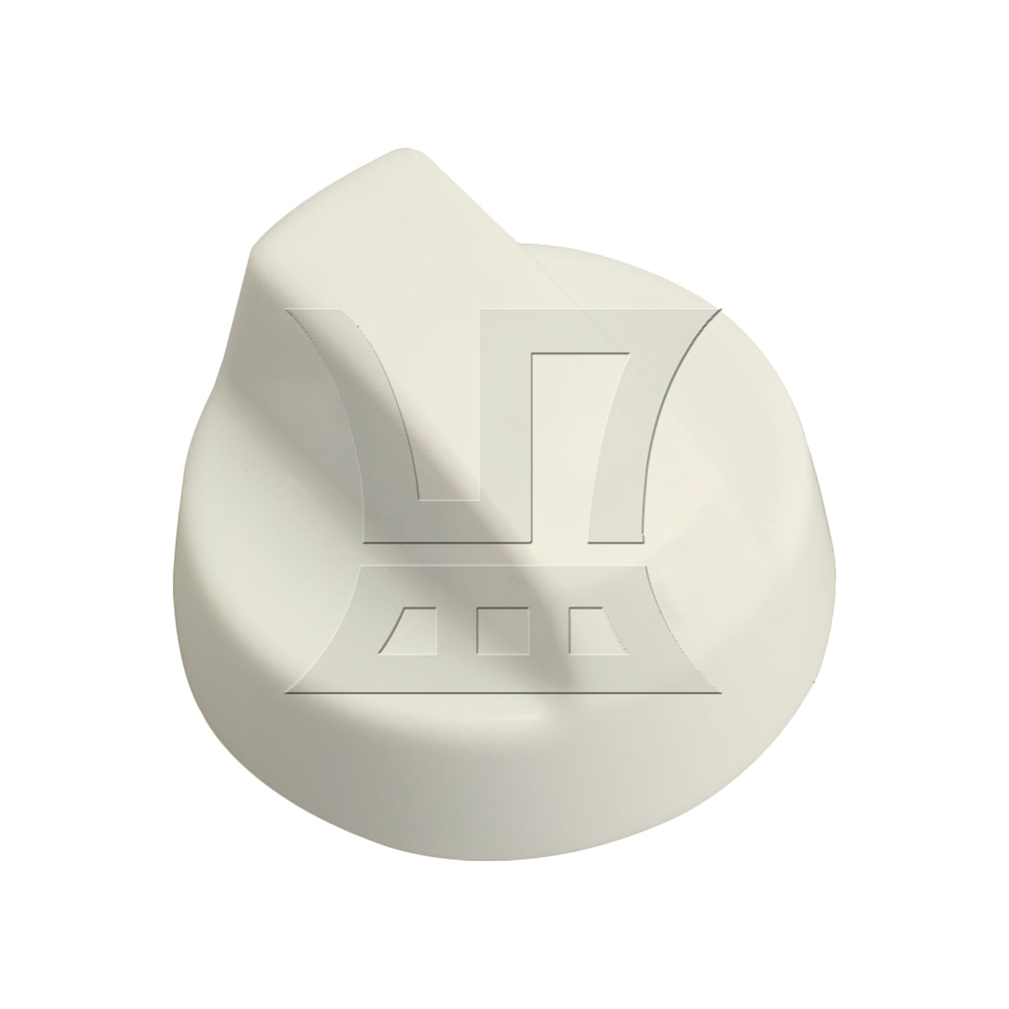 BQLZR White Plastic Round Control Knobs for Oven w/ 12 Adapters