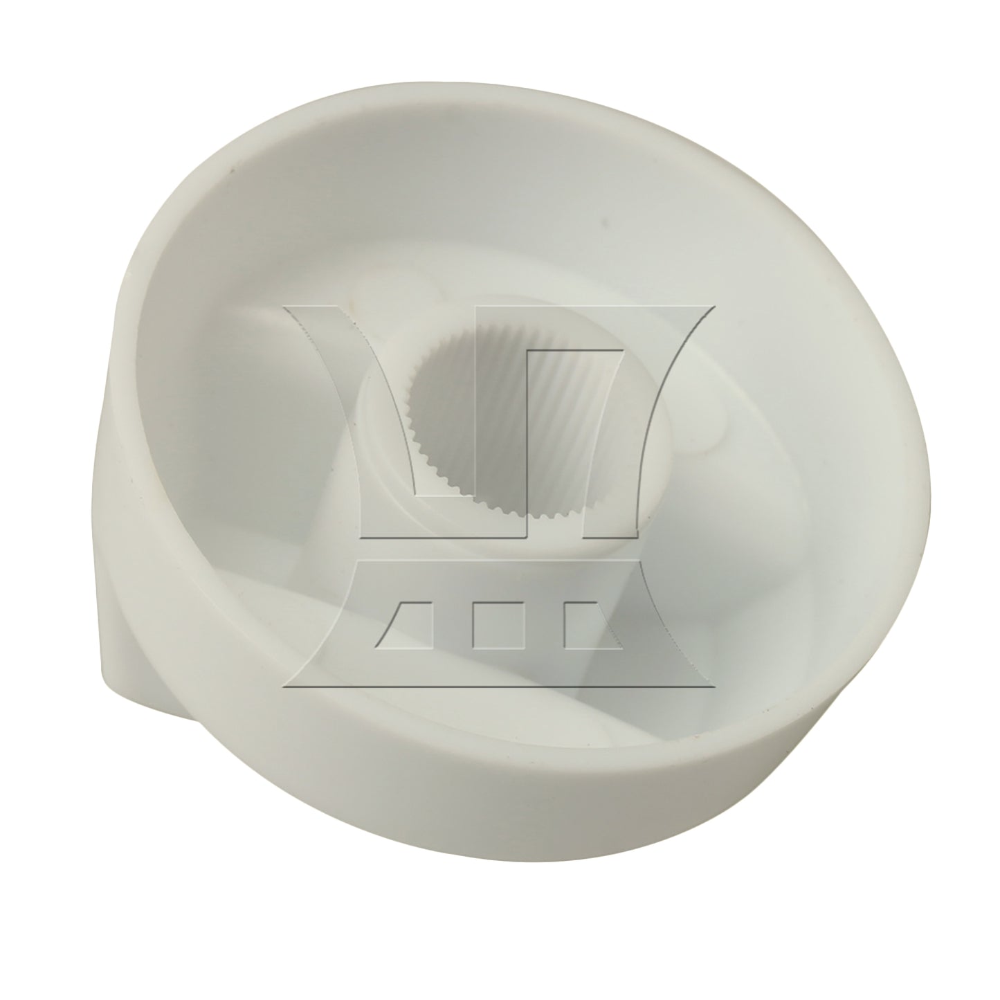 BQLZR White Plastic Round Control Knobs for Oven w/ 12 Adapters