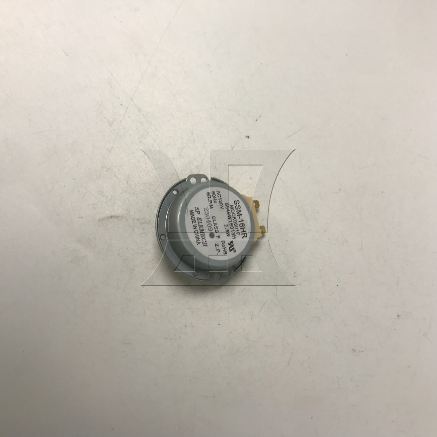 BQLZR Metal Gray Microwave Turntable Motor Replace 6549W1S013K PS3529217 1352890
