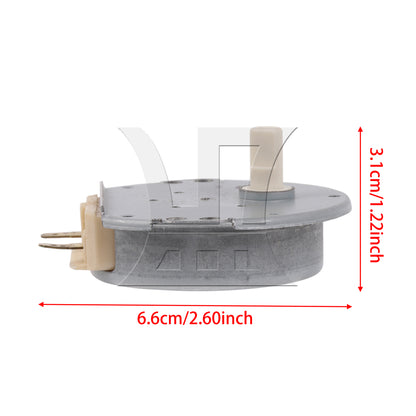 BQLZR Metal Gray Microwave Turntable Motor Replace 6549W1S013K PS3529217 1352890