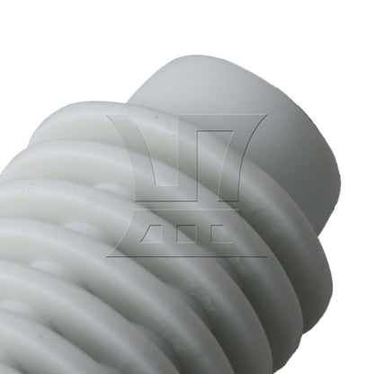 BQLZR 4pcs 49621 Plastic Dryer Leveling Leg 44.6mm Dryer Replace Accessories White