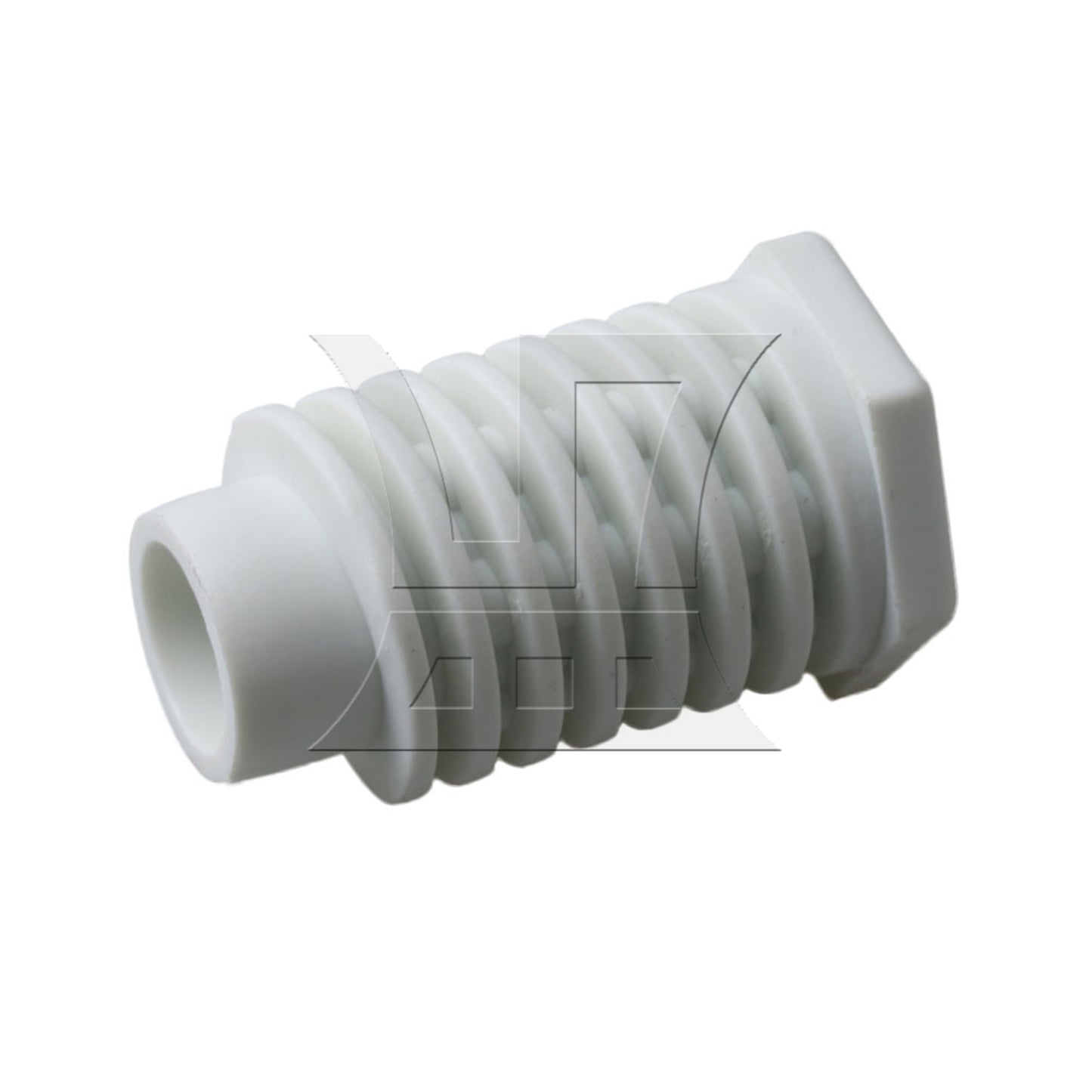 BQLZR 4pcs 49621 Plastic Dryer Leveling Leg 44.6mm Dryer Replace Accessories White