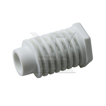 BQLZR 4pcs 49621 Plastic Dryer Leveling Leg 44.6mm Dryer Replace Accessories White