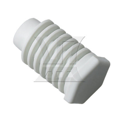 BQLZR 4pcs 49621 Plastic Dryer Leveling Leg 44.6mm Dryer Replace Accessories White
