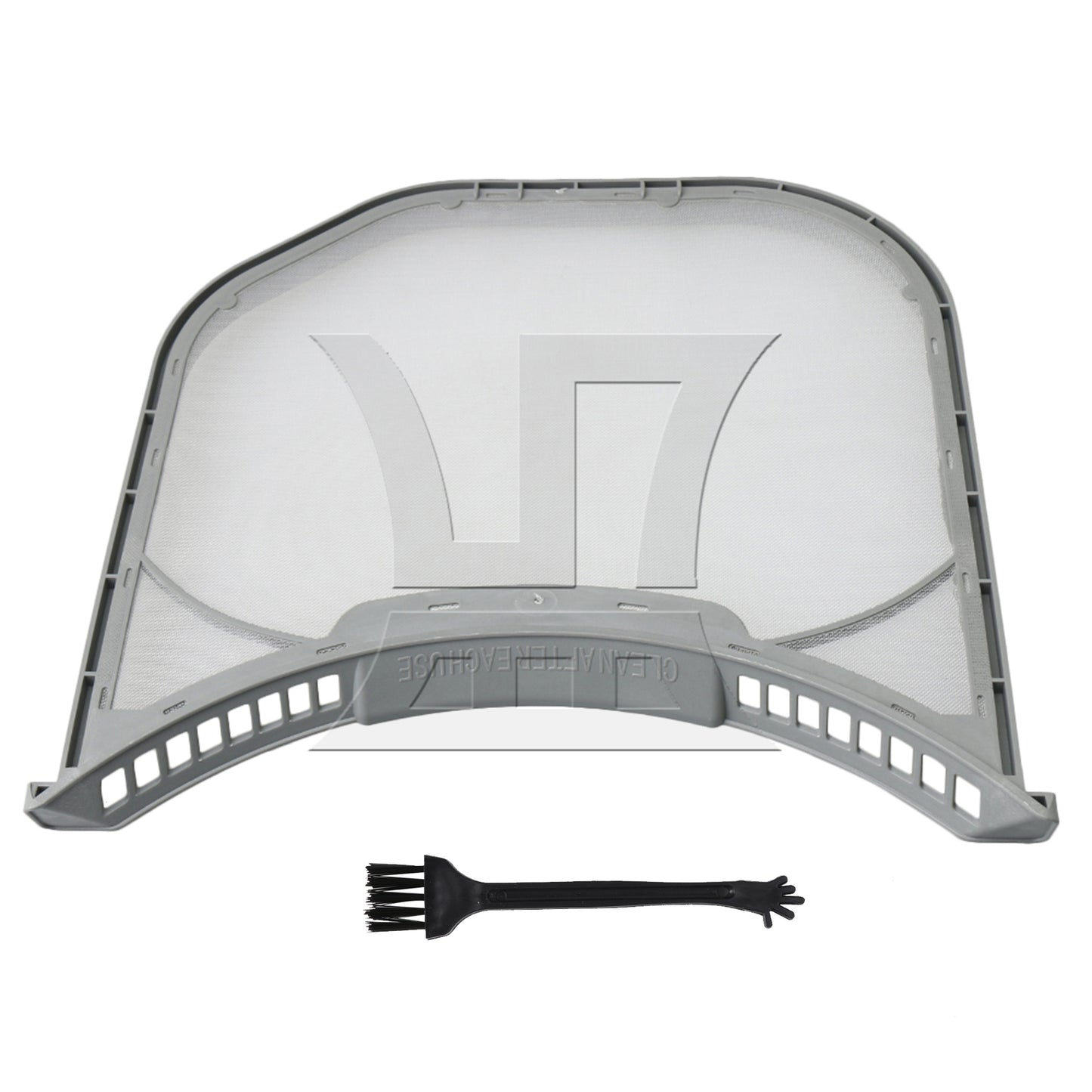 BQLZR Gray Lint Trap Screen Filter ADQ56656401 Replace MEA49050001 MCK66787901