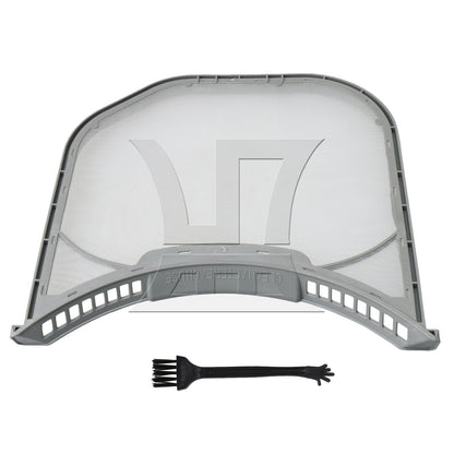 BQLZR Gray Lint Trap Screen Filter ADQ56656401 Replace MEA49050001 MCK66787901