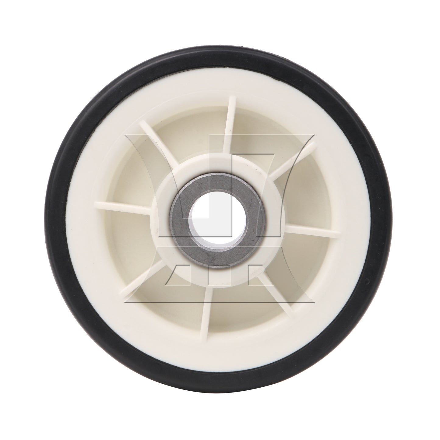 BQLZR 7.7x3.1cm 303373K Black Drum Support Roller Kit with a Reliable Metal Shaft