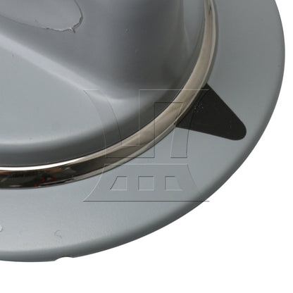 BQLZR 71x38mm Gray Dryer Timer Knob with Metal Ring WE1M964 Replace AP4980845