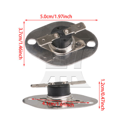 BQLZR Metal 9759242 Thermal Fuse Ovens Part Replaces 4452223 AP3879224 AP6014015