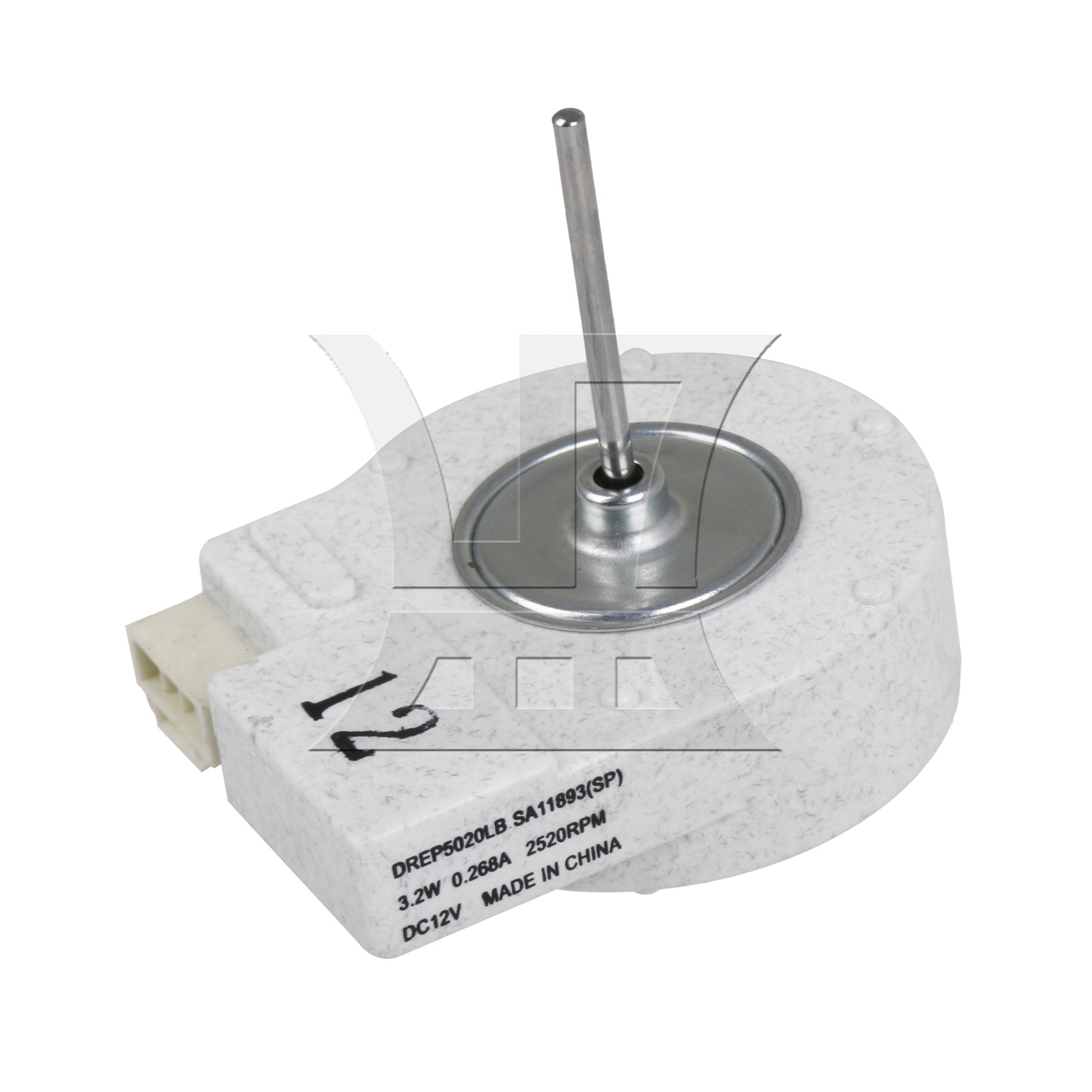 BQLZR Metal DA31-00146E Refrigerator Evaporator Fan Motor Replace 1486536 AP4136569