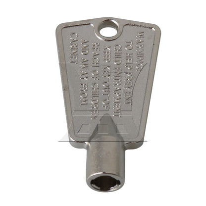 BQLZR Silver Refrigerator Freezer Door Key for 216702900 06599905 12849