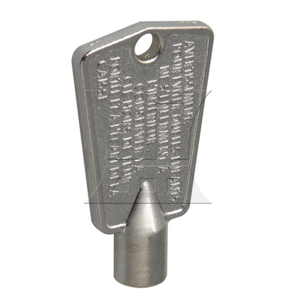 BQLZR Silver Refrigerator Freezer Door Key for 216702900 06599905 12849