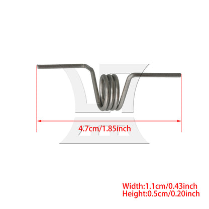 BQLZR 2x Refrigerator Divider Door Spring DA81-01346A Replace for AP4162150