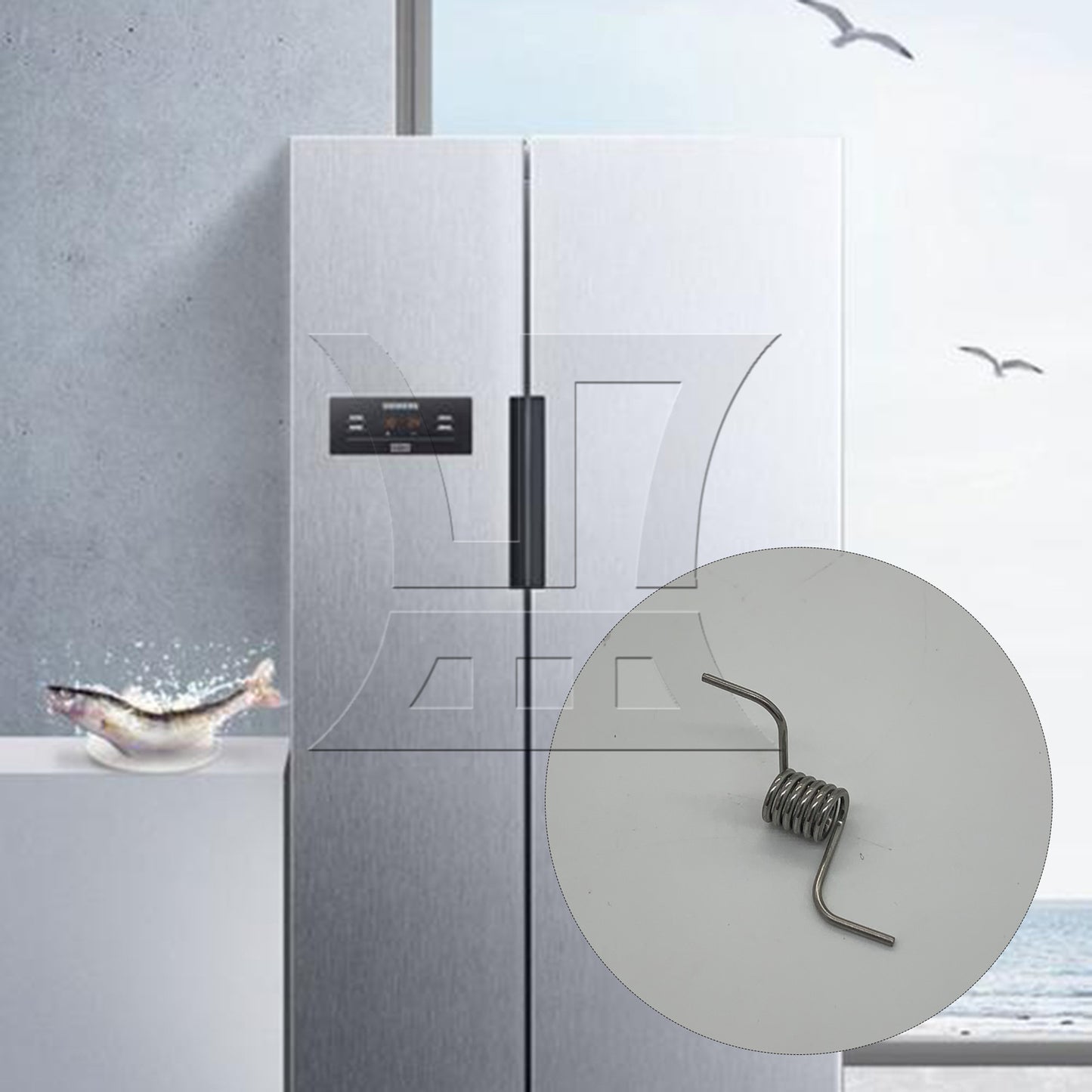 BQLZR  Refrigerator Divider Door Spring Pin MHY62044106 Replace for LFX28968SB