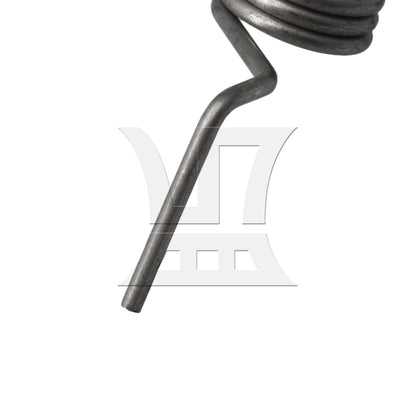 BQLZR Silver DA81-01345B Steel Clockwise Wound Replacement Spring for Fridge