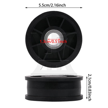 BQLZR 5.5cm OD Dryer Idler Pulley Roller Y54414 Replacement for WPY54414VP