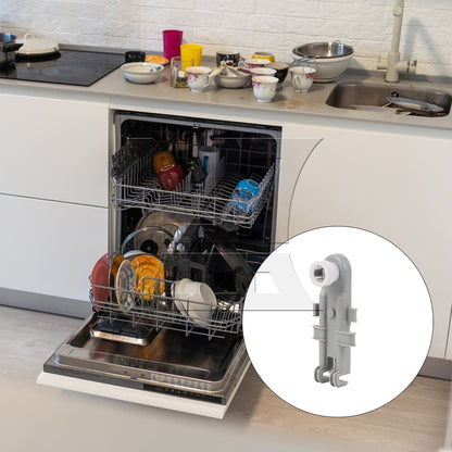 BQLZR 11.7cm Length Upper Dishwasher Rack Wheel 8268743 Fit for 8268743 GU2200XTSB1