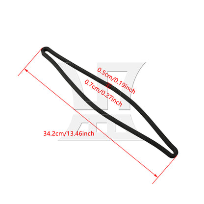 BQLZR 4 x Black Vacuum Sealer Gaskets Assembly Replace V2200 V2400 V2800