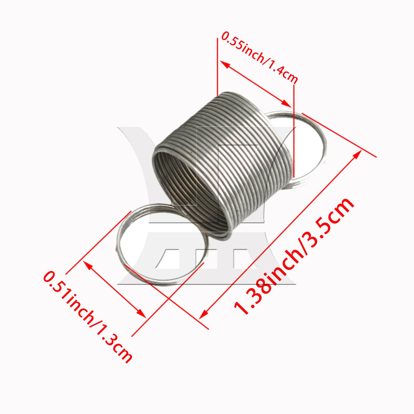BQLZR  Metal Silver Washer Spring Replacement for W10400895 Wash Machine