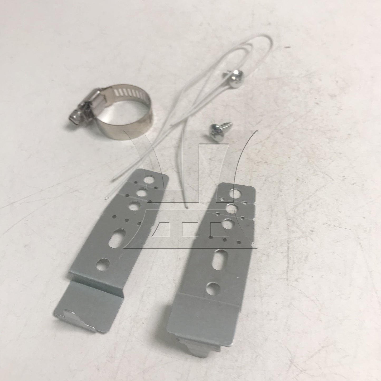 BQLZR Dishwasher Mounting Brackets for Replacement for White Dishwasher Accessory