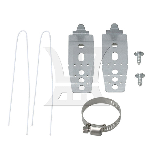 BQLZR Dishwasher Mounting Brackets for Replacement for White Dishwasher Accessory