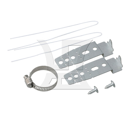 BQLZR Dishwasher Mounting Brackets for Replacement for White Dishwasher Accessory