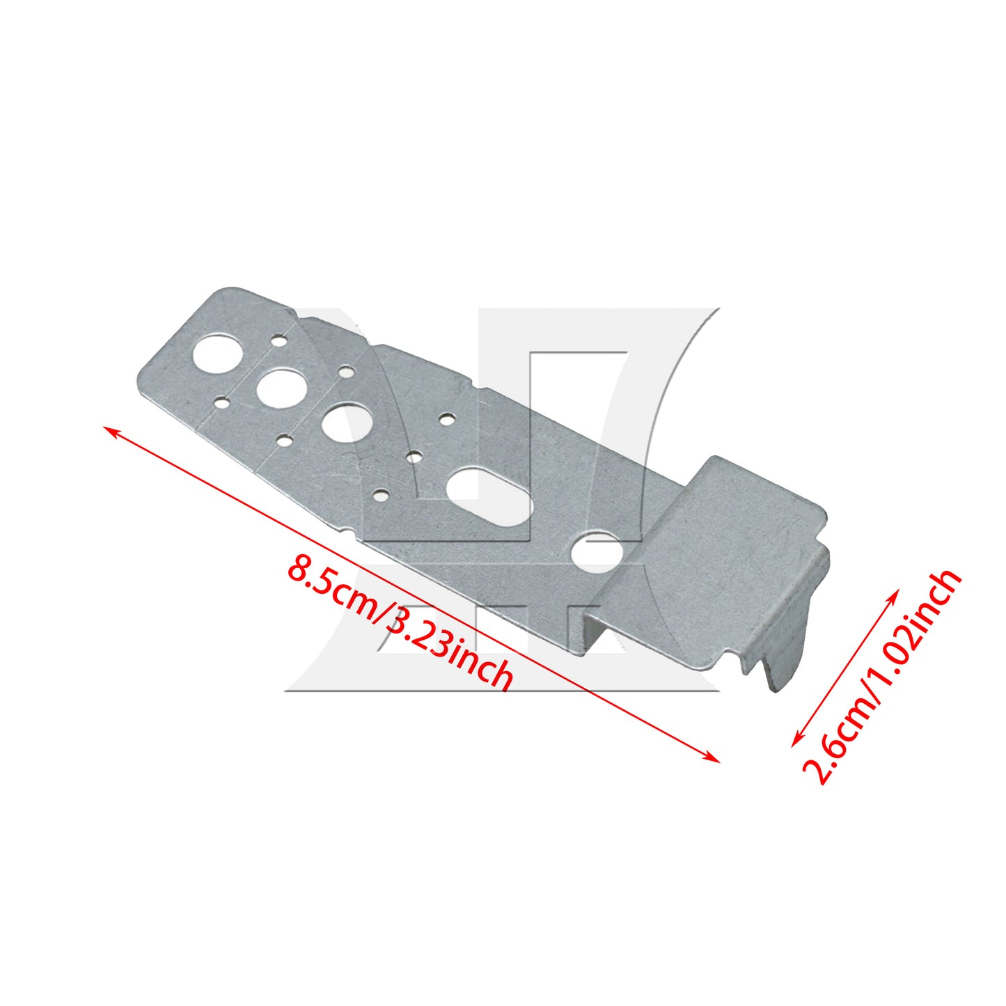 BQLZR Dishwasher Mounting Brackets for Replacement for White Dishwasher Accessory