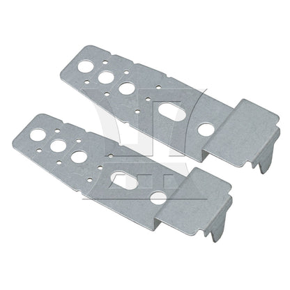BQLZR Dishwasher Mounting Brackets for Replacement for White Dishwasher Accessory